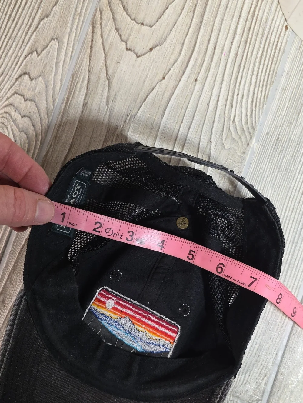 Legacy Crested Butte Faded Black Retro Style Trucker Hat With Patch